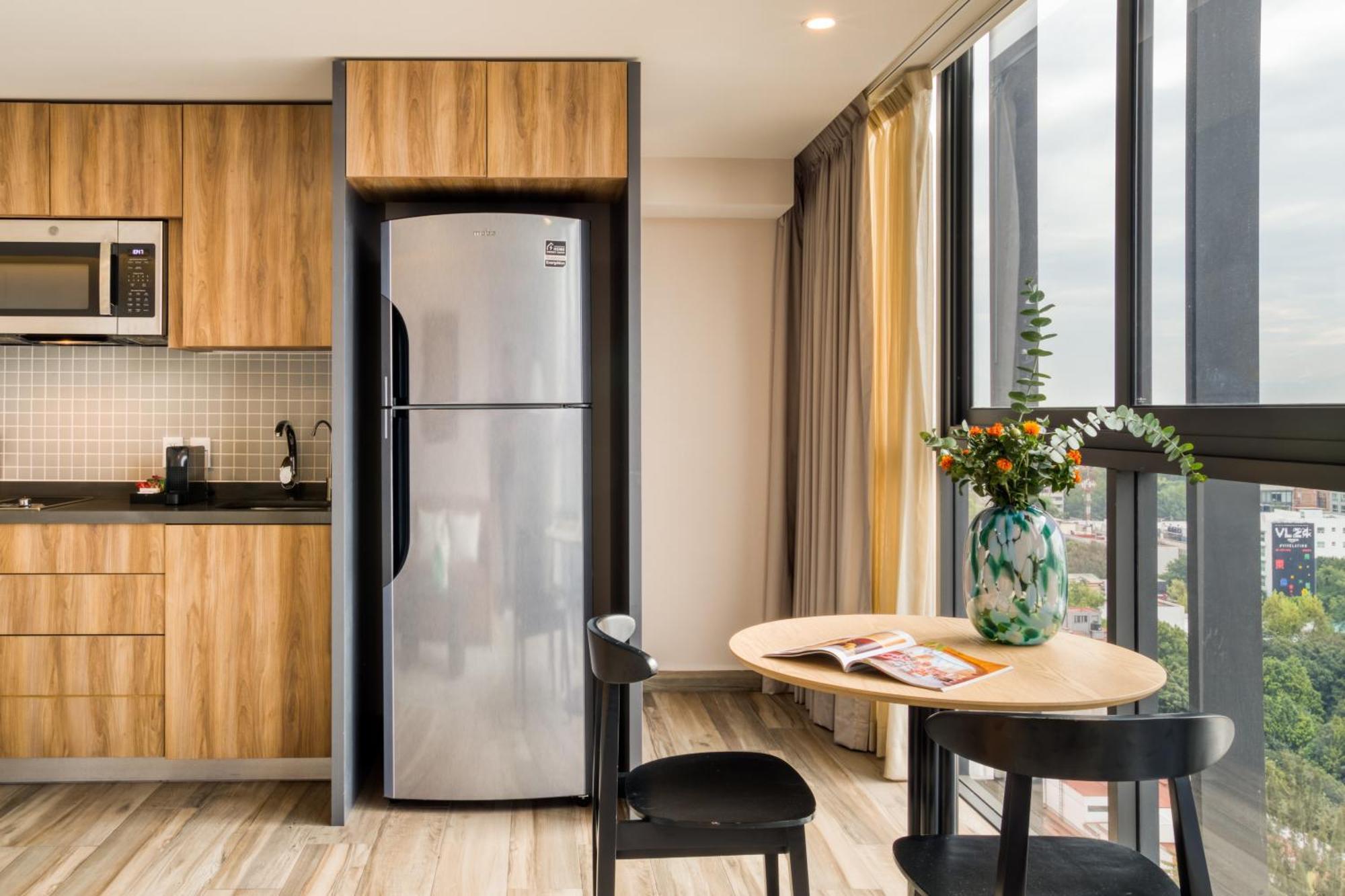 Uliv Cibeles Aparthotel Mexico City Phòng bức ảnh
