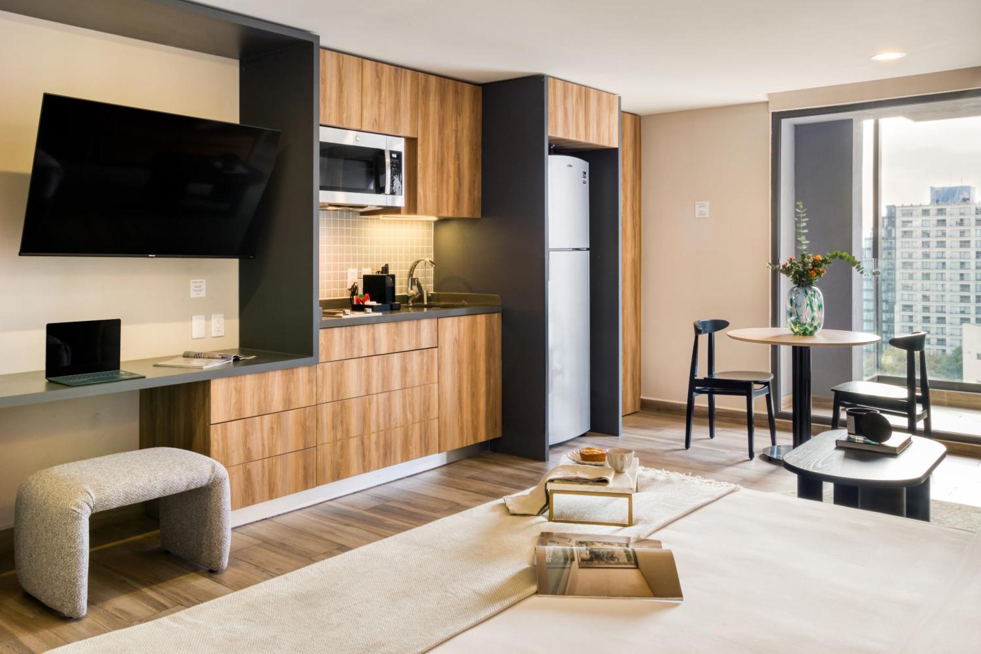 Uliv Cibeles Aparthotel Mexico City Phòng bức ảnh